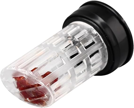 Aquarium Magnetic Bloodworm Feeder Frozen Red Worm Fish Food Holder Feeding Container
