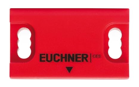EUCHNER CES-A-BBN-C04-115271 (115271),25 to +65 Degrees C, 42 X 25 MM, Cube-Shaped Design, for Safety-Related Proximity Switch, IP67/IP69K, Power Supply INDUCTIVE VIA Read Head, Sensor Actuator
