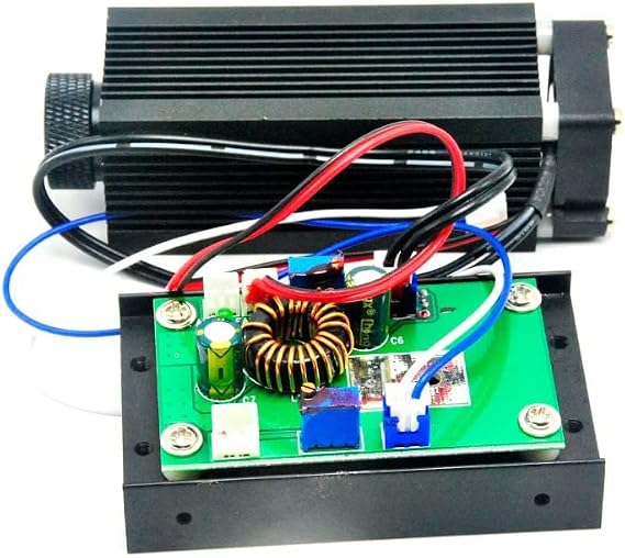 Focusable 800mW-1W 808nm Infra-red Laser Diode IR Dot Module 33mm*80mm w/TTL 20KHz W 12V 3A Power Supply