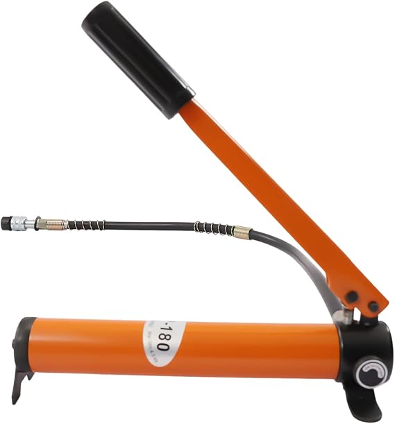 CP-180 Hydraulic Hand Pump Manual Ram 70Mpa Porta Power for Tools with 1m Hose- High Pressure: 70Mpa- Oil Content: 350cc- Suitable for Using with