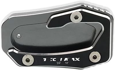 Compatible with Tmax Te Ch Max T-MAX TMAX 560 TMAX560 2019-2023 CNC Kickstand Foot Side Stand Extension Pad Support Plate EnlargeGray2