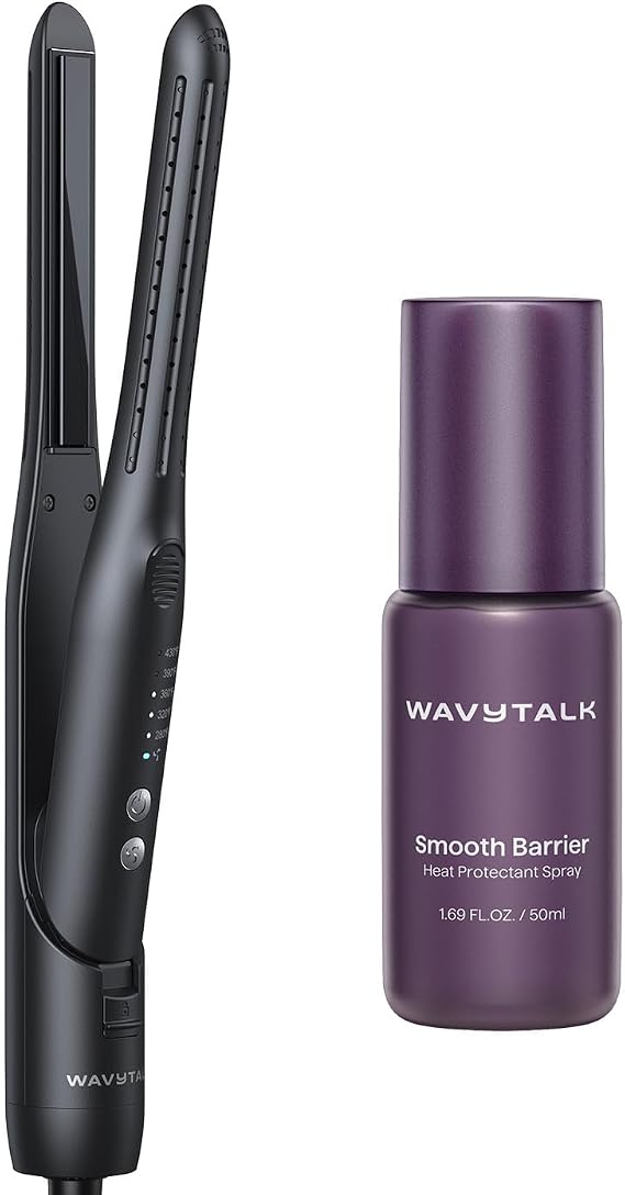 wavytalk Cool Curl Pencil and Heat protectant Spray for hair 1.69 Fl Oz