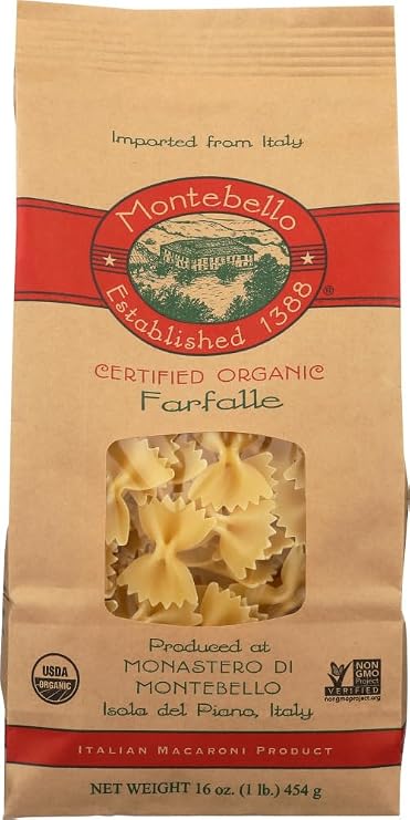 Pasta Og2 Semo Farfalle 1 Lb (Pack of 12) - Pack Of 12