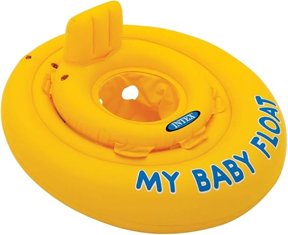 YELLOW BABY FLOAT 70Cm (6-12 Months), Yellow
