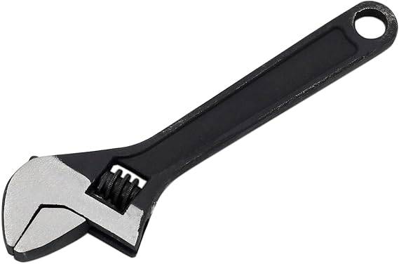 4 inch Mini Size Adjustable Spanner, Black Tiny Wrench, Mini Tool