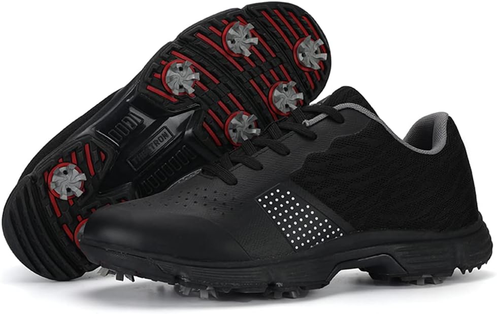 Waterproof Professional Golf Shoes Men Spikes Golf Sneakers Male Outdoor Anti Slip Walking Footwears