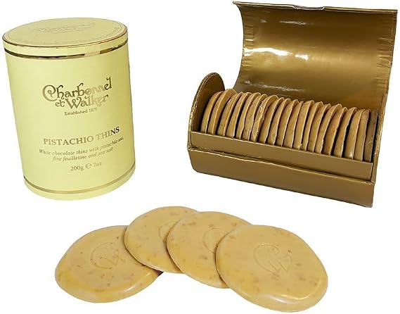 Pistachio Chocolate Thins, 200g