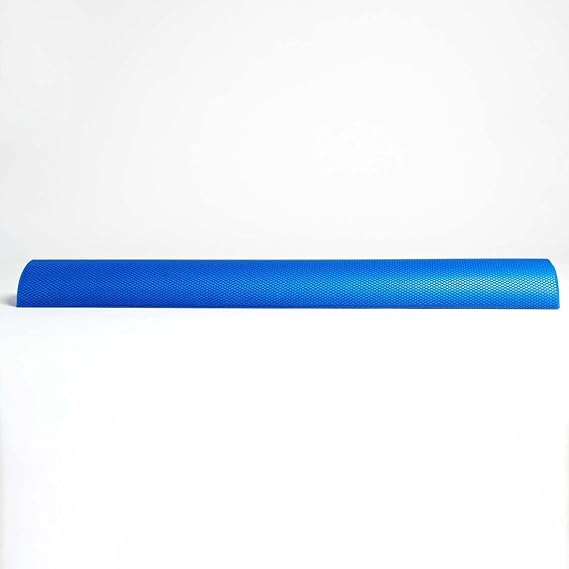 AGM Group EcoWise Half Round Foam Roller, 36-inch, Blue