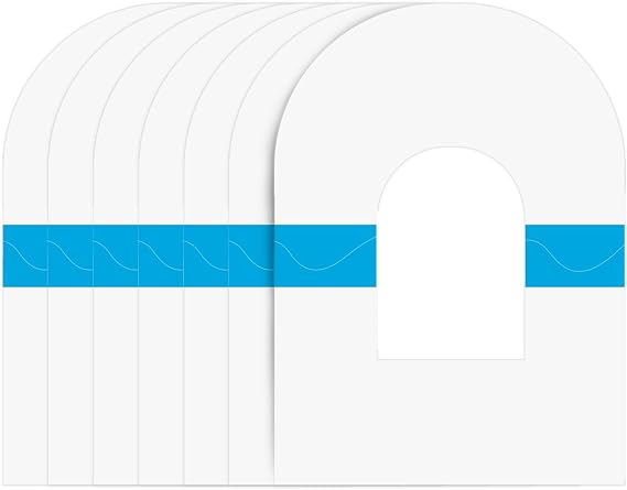 Waterproof Omnipod 5 Overpatches-20 Pack Omnipod Patches,Transparent Pod Pals,Latex-Free Hypoallergenic Pre-Cut Omnipod 5 Overpatches with Hole,Long Stay for 10 Days Adhesive Patches