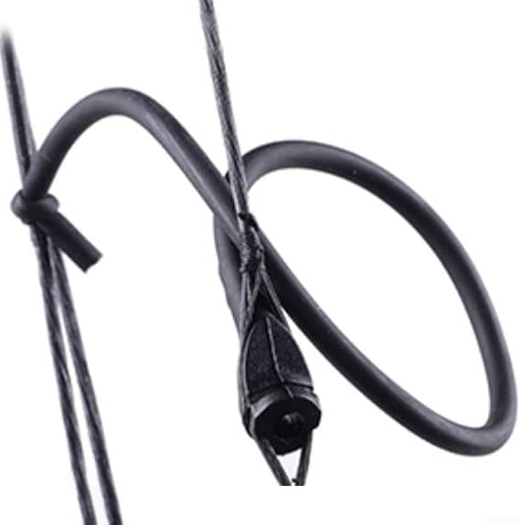 NexRen Lightweight Peep Sight Accessory For Compound Bows With 1/8 Inch Aperture And Optimized Tube Angle For Natural Head Placement