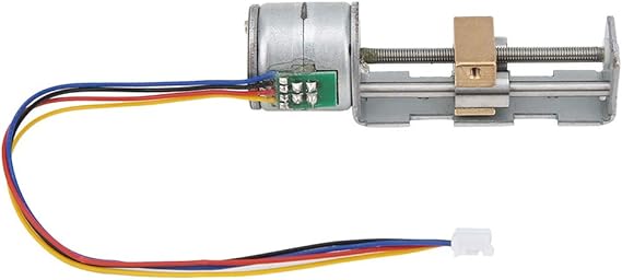 Stepper Motor,Mini Linear Lead Screw Nut Slider 2 Phase 4 Wire Stepper Motor Linear Rail for DIY Small Sliders 20mm for DIY Engraving Machine