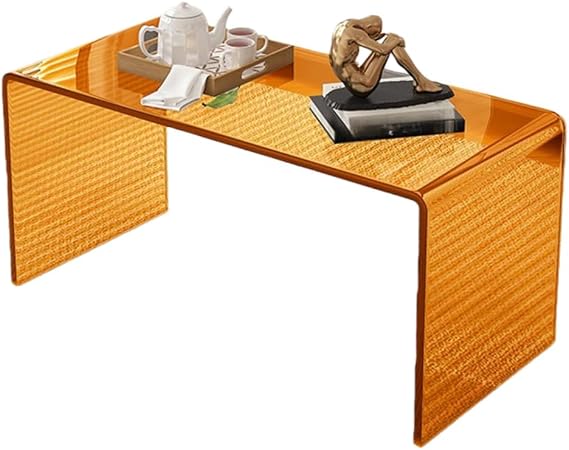 Acrylic Side Table, Transparent Corner Table for Bedroom, Multipurpose Coffee Table Best, Stylish Home Decor, Simple and Versatile, for Small Spaces, Top Table, Living Room, Bedroom, Balcony, Office