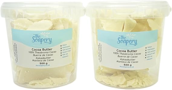 Cocoa Butter 1kg (2X500g) - 100% Natural and Pure
