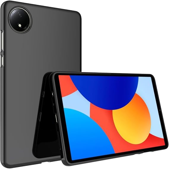 Case for Xiaomi Redmi Pad SE 8.7 inch 4G 2024, [Lightweight + Protective] Shockproof Soft Ultra Slim Cover, Black