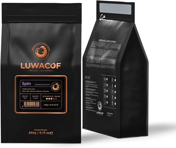 Luwacof Spin Espresso Blend Coffee (Core) 250 Gr