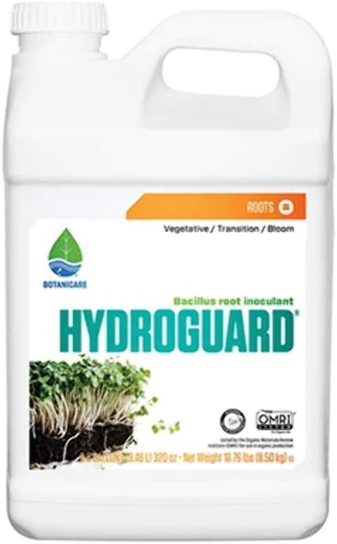 Botanicare HGC704082 Hydroguard Hydroponic Root Inoculant, 2.5 Gallon, White