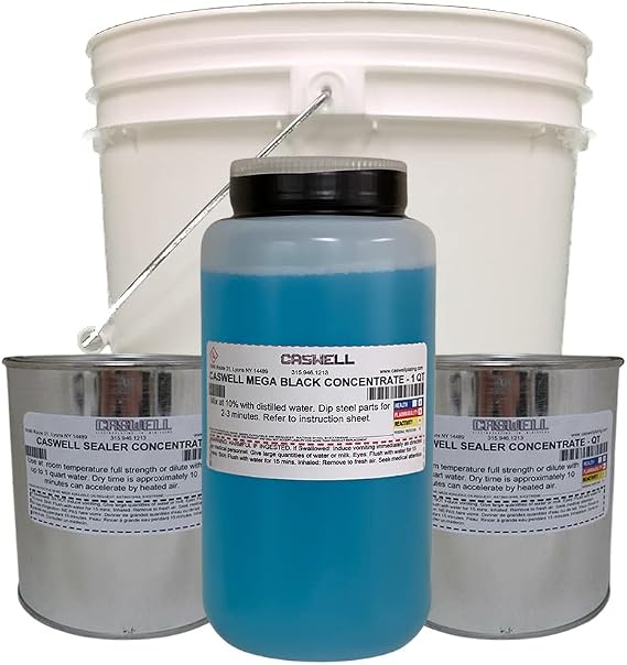 Caswell Mega Black Kit 1.125 Gallon (1 Pint Concentrate)
