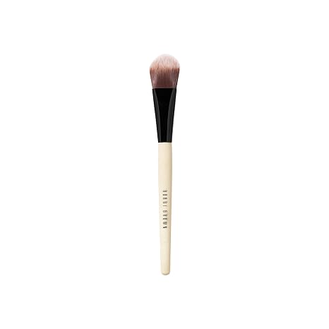 Bobbi Brown Foundation & Concealer Brush | Full Coverage & Touch-Up Makeup Brushes for Blemishes, Dark Circles & Seamless Blending