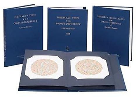 MG Scientific Ishihara Color Blindness Test Book Available in 14 Plates, 24 Plates 0000010