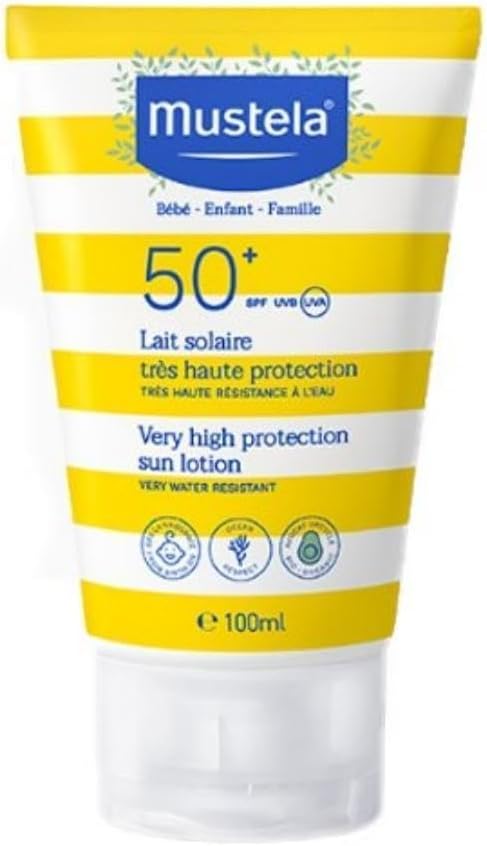 Mustela Very High Protection Sun Sun Sunscreen Lotion SPF 50+ (100 ml)
