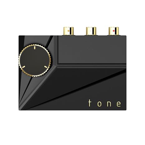 Khadas Digital to Analog Audio Converter Tone2(Open-Sourced) DAC Hi-Fi Mini Desktop DAC with Balanced RCA, ES9038Q2M, DSD512(Native), PCM768, XMOS XU208, Hi-Res Audio DAC, S/PDIF Input...