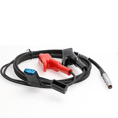 DRRI GPS Hiper Lite 12V External DC Power Cable GPS Receiver for Topcons Receivers GB-500, GB1000,HiPer VLegacyVR, GB, GR-3, GR-5