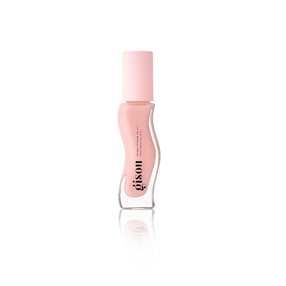 Gisou Honey Infused Lip Oil Hydrating & Glossy Lip Oil with Mirsalehi Honey & Jojoba Seed Oil, Non-Sticky Shine, Vanilla Glaze, 0.27 Fl Oz