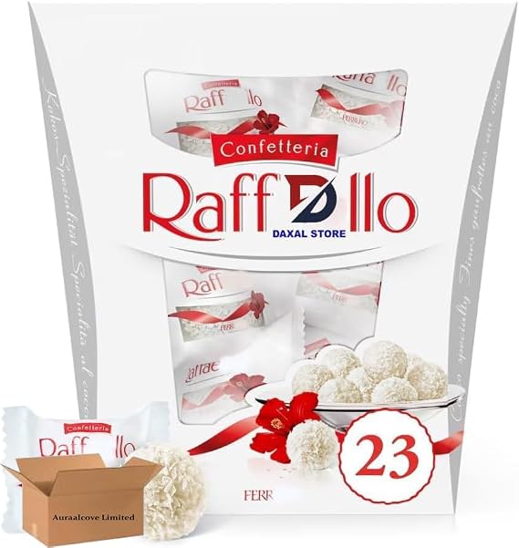 Ferrero Rafaelo Coconut & Almond Pralines 230G - Chocolate Candy
