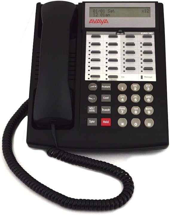 Avaya Partner 18D Telephone Black