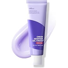 IsNtree Onion Newpair Gel Cream Plus 50ml 1.69 fl.oz Uneven Skin Tone Care | Hydrating Gel Moisturizer | Red Onion Extract & Niacinamide | Lightweight, Non-Sticky | Korean Skincare