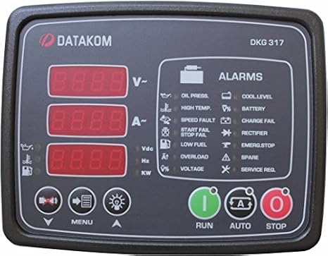 DKG-317 MPU Manual and remote start generator controller