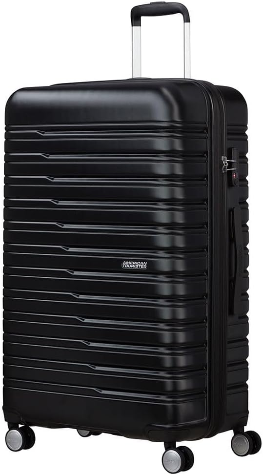 American Tourister Flashline - Spinner L, Case, 78 cm, 100/109 L, Black (Shadow Black)