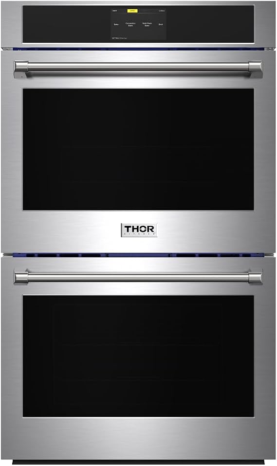 THOR Kitchen 30 Inch Professional Electric Double Wall Oven - Model TEW30ED