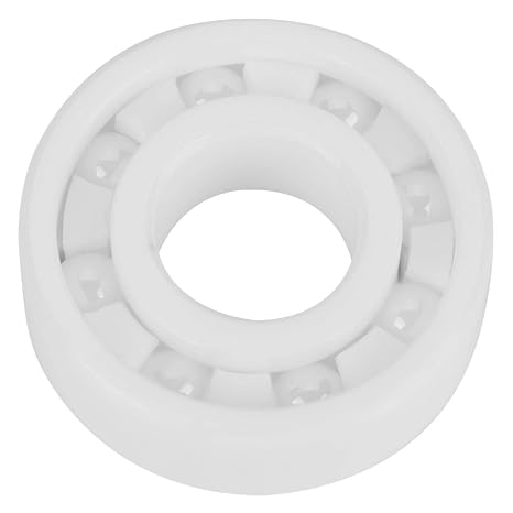Ceramic Zirconia Ball Bearing, 15x35x11mm Ceramic Bearing, 1pcs 6202 for Machinery Manufacturing Equipment Installation Equipment Maintenance