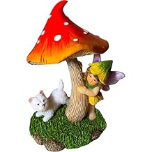 Mood Lab Fairy Garden Figurines - Hide and Seek Set - Miniature Decorative Statues & Accessories - Outdoor & Indoor Garden Decor