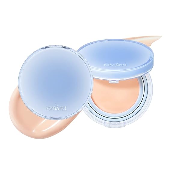rom&nd Bare Water Cushion 20g (02 Pure 21), Healthy hydrated, Instant hydration, Comfortable skin, Long lasting, Extra moist, Glow, Vegan 0.7055 Ounce