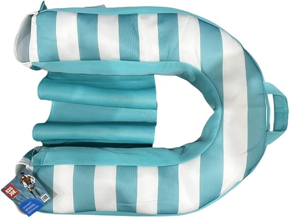 Big Joe Noodle Sling Pool Float Turquoise/White