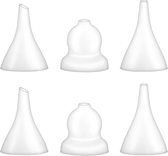Compatible with Grownsy / Watolt / LittleTora / HEYVALUE / Cocobela / HailiCare / MOMIDEAL / KIDIRA / TEQIN Baby Nasal Aspirator Replacement Tips (6 Packs)
