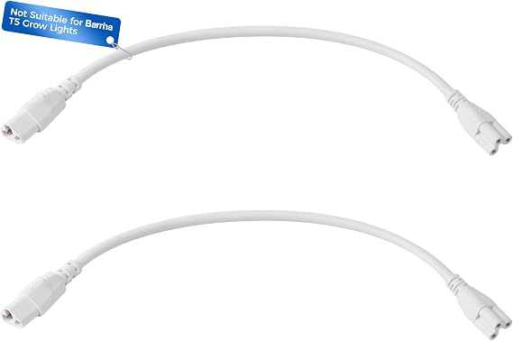 Barrina GM12, 1FT Male and Female Extension Cable, Certified, White