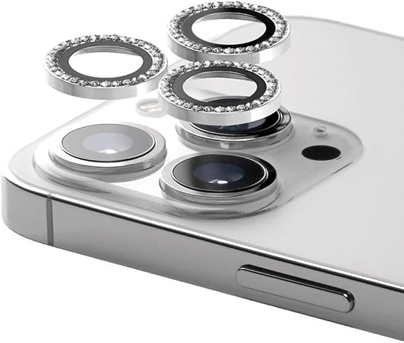 CASETiFY Camera Lens Gem [Easy Application] for iPhone 13 Pro / 13 Pro Max - Silver
