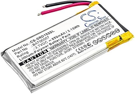 Camron Sino Battery for Cardo Packtalk Duo, Scala Rider Packtalk, SRPT0102 BAT00007 850mAh / 3.15Wh