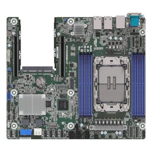 ASRock Rack SPC741D8QM3-2TX550 CEB Server Motherboard Single Socket 4th Gen Intel Xeon Scalable Processors LGA 4677 C7414 MCIO PCIe gen5 x8 1 OCP 3.0 Dual 10G LAN