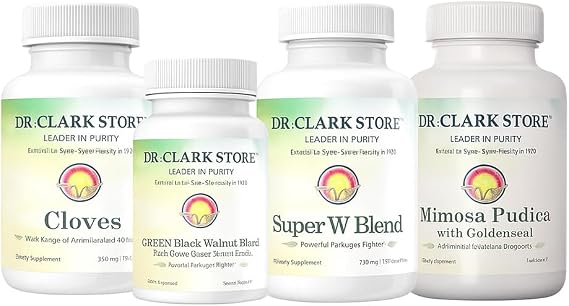 Dr Clark Store ParaCleanse Kit + Binder Gel Caps