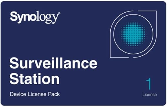 Synology IP Camera License Pack for 1 (CLP1) | 1-Device License Key with installation wizard for IP camera, intercom and access controller