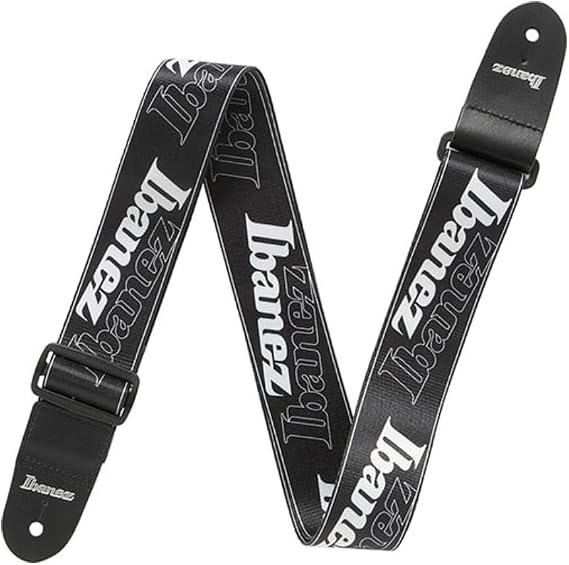 IBANEZ Tasarım Kayış -"Ibanez Logo" (GSD50-P6), Siyah