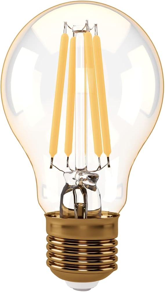 Panasonic E27 Dim Edilebilir Filaman Lamba 7W 630LM 2000K Gold [Enerji Sınıfı F]