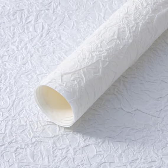BBJ WRAPS Handmade Textured Flower Wrapping Paper, Micro-Waterproof Floral Bouquet Wrapping Paper, Ideal Thick Flower Paper for Bouquets Floral Arrangements, 5 Sheets, 22.8 22.8 Inch