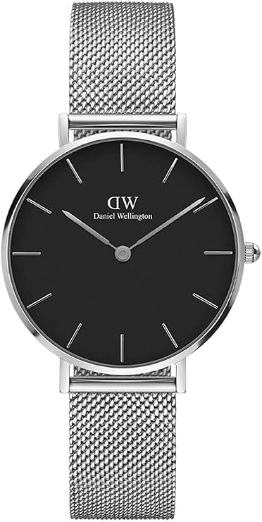 Daniel Wellington Petite Sterling, Silver Watch, 32mm, Mesh, for Women