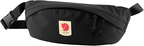 Fjallraven Ulvo Hip Pack Medium - Waterproof Bergshell Fabric, Durable Storage, Adjustable Belt- Hiking, Travel