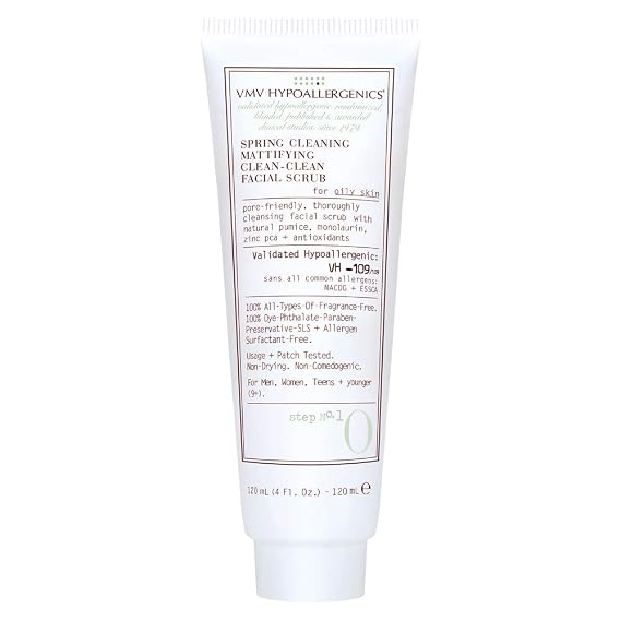 Spring Cleaning Mattifying-Clean Facial Scrub, 4 Fl Oz